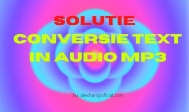 Solutie - Conversie text in audio mp3