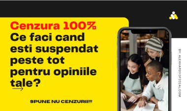 Cenzura 100% - Ce faci cand esti suspendat peste tot pentru opiniile tale?