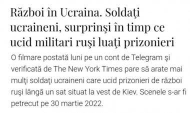 Mințile slabe, pe care propaganda Estului sau propaganda Vestului le face terci