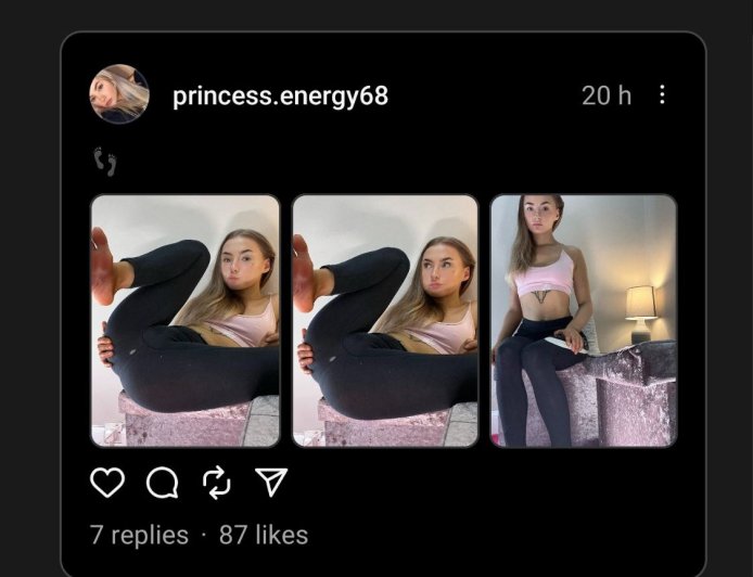 Aplicatia Threads încearcă să mă convingă cu poze și conținut adult