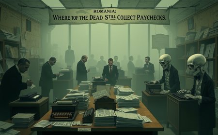 România, Țara Unde Morții Votează, Muncesc (Și Mai Ales, Încasează Salarii!)