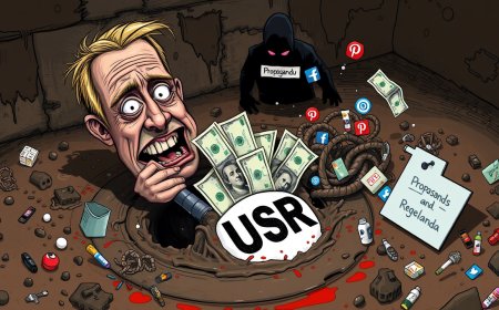 Dominic Fritz și Haznaua USR-istă: Propagandă ieftină, Minciuni scumpe și Disperare după Atenție