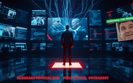 Operațiunea PROFESORUL -  Decodarea Raportului Secret Despre Președintele-Fantomă și Adevăratele Puteri din Spatele Său