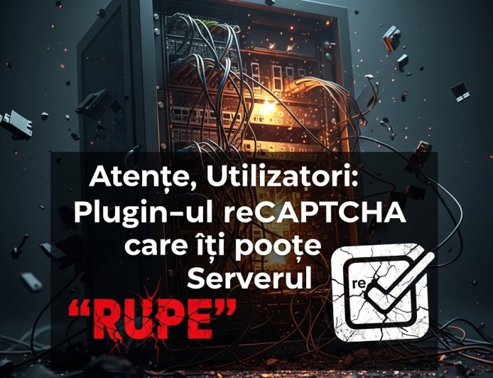 Atenție, Utilizatori WordPress: Plugin-ul reCAPTCHA care îți poate "Rupe" Serverul