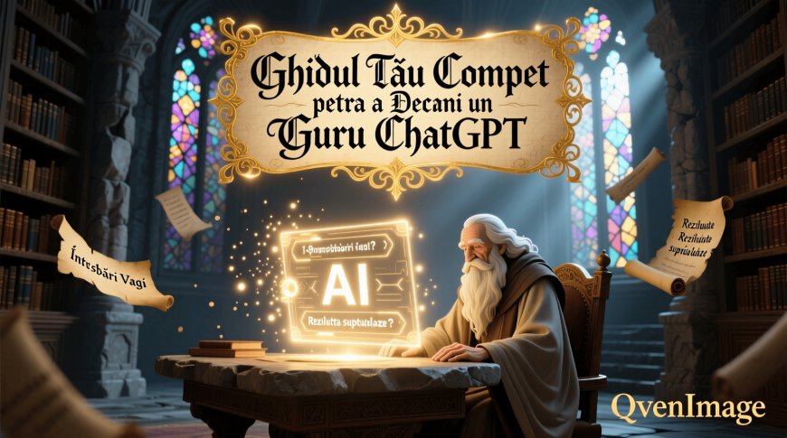 Ghidul Tău Complet pentru a Deveni un Guru ChatGPT. De la Întrebări Vagi la Rezultate Spectaculoase