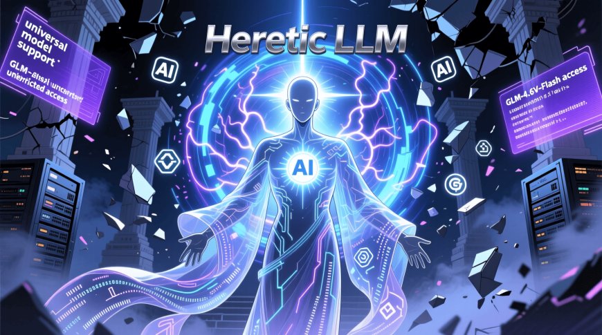 Heretic LLM devine și mai puternic: Suport universal pentru modele noi + eliminarea restricțiilor pe GLM-4.6V-Flas