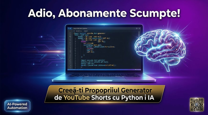 Adio, Abonamente Scumpe! Creează-ți Propriul Generator de YouTube Shorts cu Python și IA
