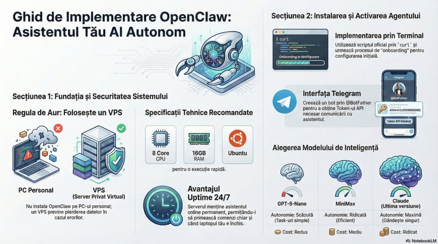 Anatomia unui asistent autonom OpenClaw  Trinitatea automatizării AI 24/7