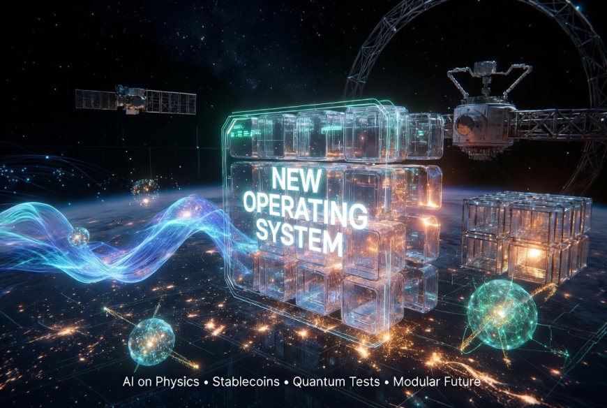 Noul sistem de operare: inteligența artificială în fizică, monede stabile în finanțe, teste cuantice și totul modular